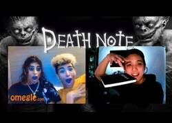 Enlace a Cuando te hacen un bonito retrato... ¡en la Death Note!