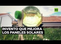 Enlace a Estudiantes crean un invento con una botella de plástico para optimizar las placas solars