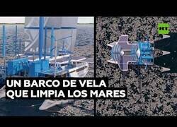 Enlace a El velero que limpia la basura de los mares y la convierte en combustible