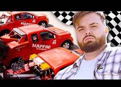 Enlace a Ibai organiza una carrera de grúas