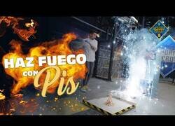 Enlace a Haciendo fuego con orina en El Hormiguero