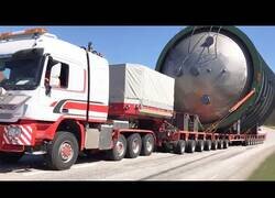 Enlace a Transporte de carga sobredimensionada en camiones especiales