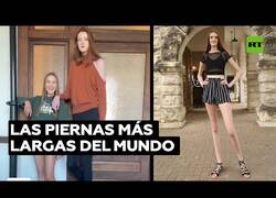 Enlace a La adolescente con las piernas más largas del mundo