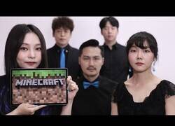Enlace a Interpretando la banda sonora de Minecraft acapella