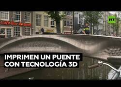 Enlace a El primer puente hecho con tecnología 3D del mundo