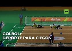 Enlace a Golbol: El deporte para ciegos