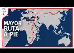 Enlace a ¿Qué pasaría si hacemos la ruta más larga del mundo a pie?