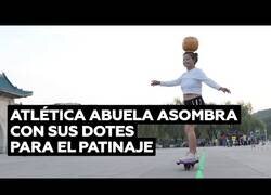 Enlace a Un talento del patinaje a sus 76 años
