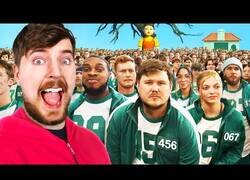 Enlace a Mr Beast recrea Squid Game pero sin sangre
