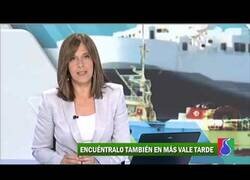 Enlace a Se cuela un espontáneo en pleno Telediario de TVE