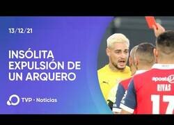 Enlace a El portero que fue expulsado antes de empezar el partido