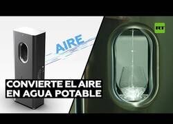 Enlace a Crean un dispositivo que convierte el aire en agua