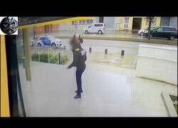 Enlace a Joven armado con cuchillo entra en la comisaría de Banyoles y amenaza a los policías