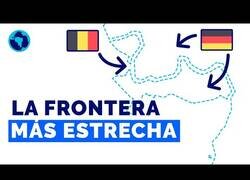 Enlace a Vennbahn, la frontera entre países más estrecha del mundo