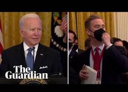 Enlace a Joe Biden llama 'estúpido hijo de p***' a un reportero