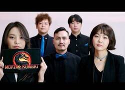 Enlace a Banda Sonora de Mortal Kombat cantada a capella