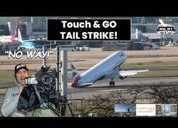 Enlace a Filmando un aterrizaje abortado