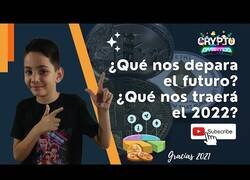 Enlace a El niño youtuber que habla sobre criptomonedas