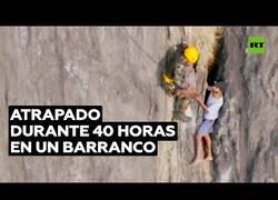 Enlace a Un hombre queda atrapado 40 horas en un barranco