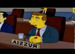 Enlace a Los Simpson también predijeron lo de Rusia