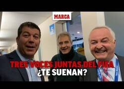 Enlace a Se juntan tres voces de los comentaristas de FIFA