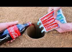 Enlace a Creando nubes con cola y pasta de dientes