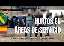 Enlace a Detenido por robar en Áreas de Servicio