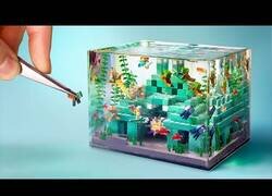 Enlace a Creando un mini acuario de Minecraft