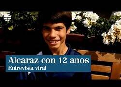 Enlace a Esto decía Carlos Alcaraz con apenas 12 años