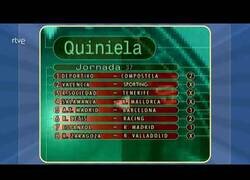 Enlace a No hay peor manera de cantar los resultados de la jornada