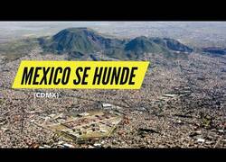 Enlace a México se hunde, literalmente