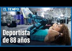 Enlace a Nahida Abden, la deportista que luce en forma a sus 88 años