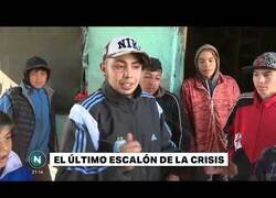 Enlace a El último escalón de la crisis, argentinos comen palomas, iguanas, etc.