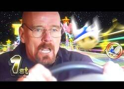 Enlace a Walter White en Mario Kart