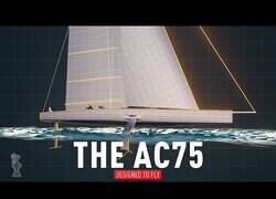 Enlace a El AC75, el velero que sobrevuela por encima del agua