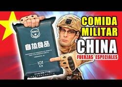 Enlace a Probando comida militar de las fuerzas especiales de China