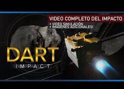 Enlace a El vídeo de la NASA de la Misión DART: Una nave impactando contra un asteroide para derribarlo
