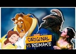 Enlace a La Bella y la Bestia: Original vs Remake