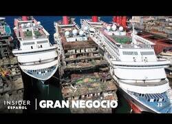 Enlace a Así se demuele un crucero de lujo