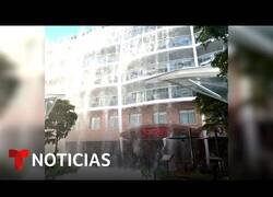 Enlace a Piscina de un crucero se desborda en modo cascada