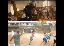 Enlace a Recreando Kingsman con bajo presupuesto