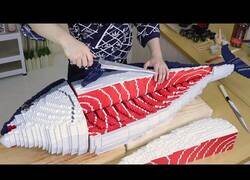 Enlace a Preparando un delicioso plato de atún de Lego