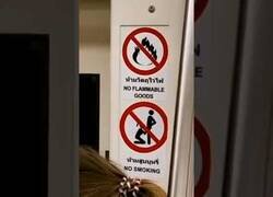 Enlace a No recordaba así la señal de 'Prohibido fumar'