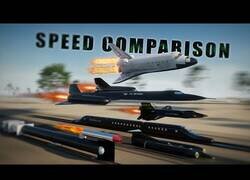 Enlace a Comparativa de las cosas más rápidas del mundo