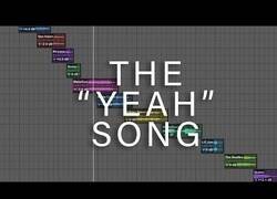 Enlace a Haciendo una canción juntando a varios artistas diciendo 'yeah'
