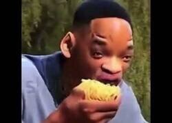 Enlace a Will Smith comiendo spaguettis hecho por una IA