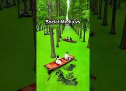 Enlace a Lo que ves en redes sociales vs La realidad