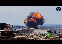 Enlace a Un caza del Ejército se estrella, sin heridos, en una base militar de Zaragoza