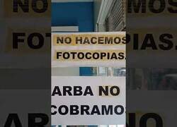 Enlace a No sé si en este sitio hacen fotocopias...