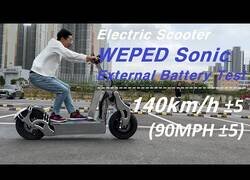 Enlace a El patinete eléctrico capaz de superar los 140 km/h